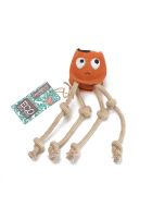 Green & Wilds Sid the Squid Eco Dog Toy 