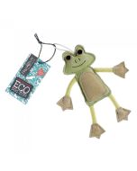 Green & Wilds Eco Dog Toy - Francis Le Frog