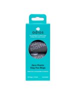 Adios Plastic compostable Dog Poop Bags  Slate Grey 60