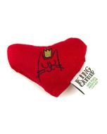 King Catnip Heart Cat Toy