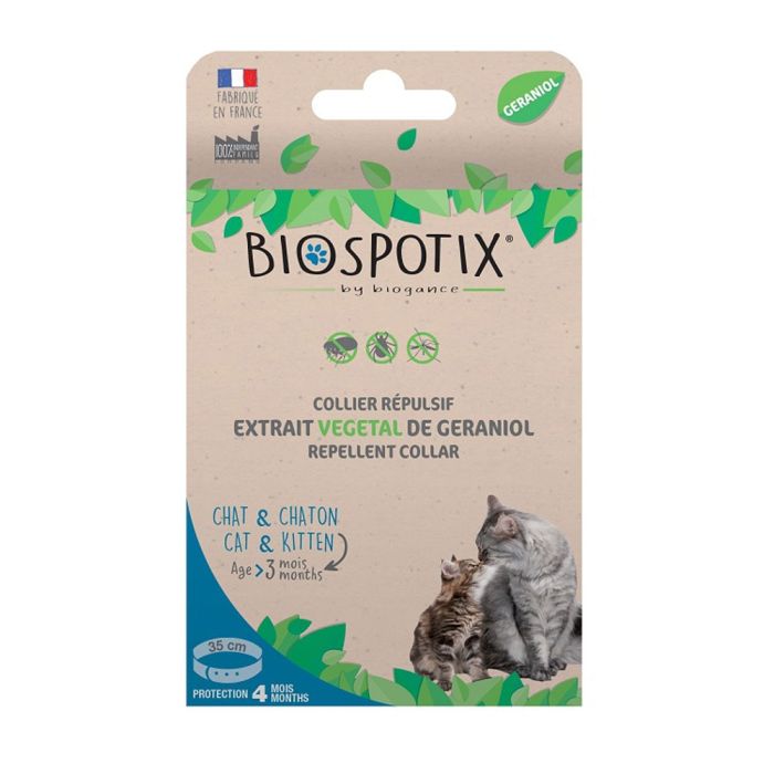 Biospotix Natural Repellent Flea Collar for Cats