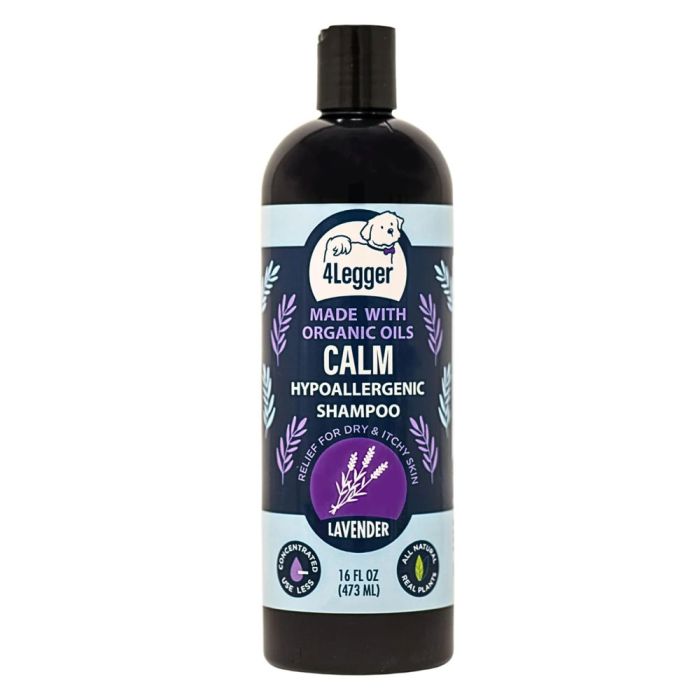 4 Legger Calm Dog Shampoo with lavender Calendula and St John s Wort 473ml