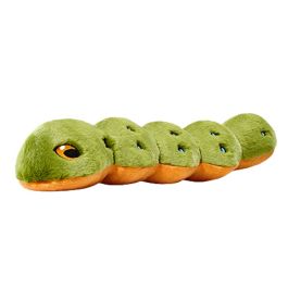 Fluff Tuff Katie Caterpillar Large Plush Dog Toy