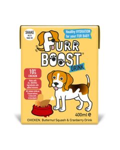 Furr Boost Drink, Chicken, Butternut Squash & Cranberry Drink 400ml