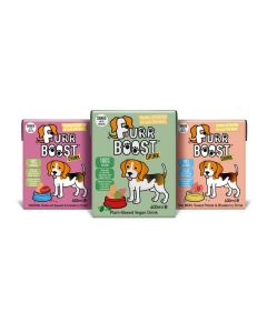 Furr Boost Drink for Dogs- COMBO 3 PACK- Salmon, Venison & Vegan 400ml