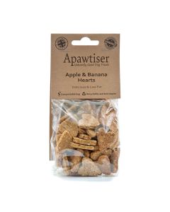 Apwatiser Apple & Banana Hearts 100g 