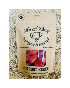 Life of Riley Beetroot Kisses Dog Treats