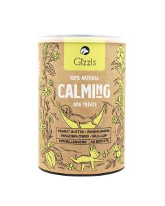 Gizzls Botanical Calming Dog Treats 40 Biscuits