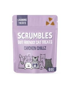 Scrumbles Chicken Chillz Cat Treats 60g