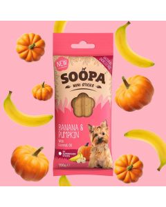 Soopa Mini Sticks Banana & Pumpkin - Main