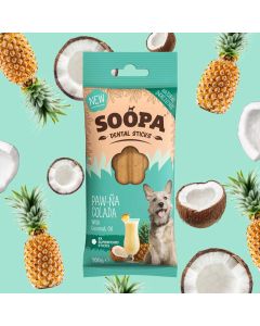 Soopa Paw-Na Colada Dental Sticks - Main