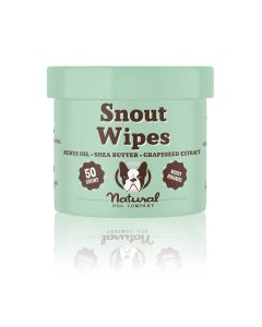 Natural Dog Company Snout Wipes for Dogs (50 wipes)