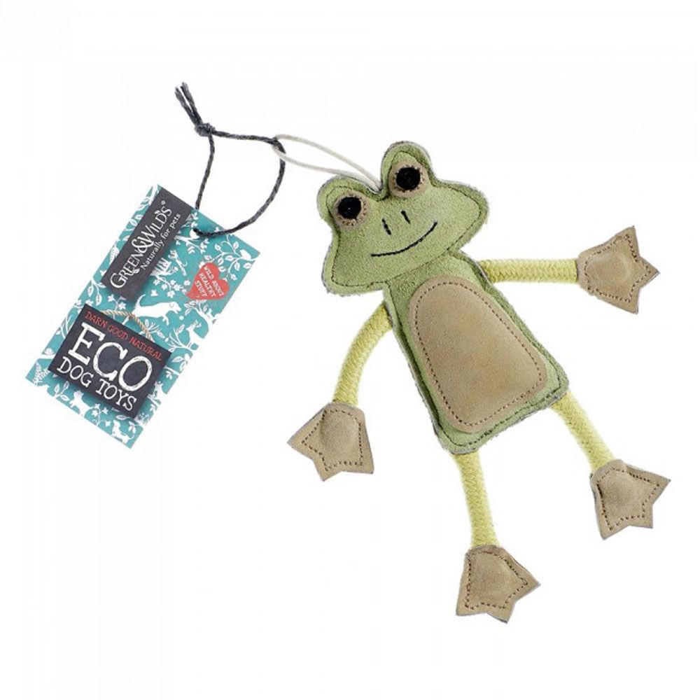 Darwin the sales frog dog toy