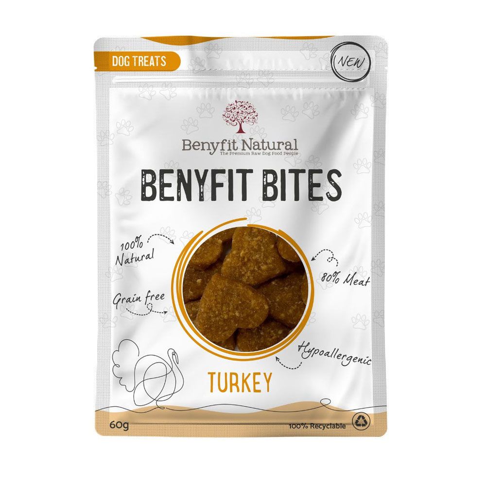 Benyfit Natural Benyfit Bites Turkey 60g