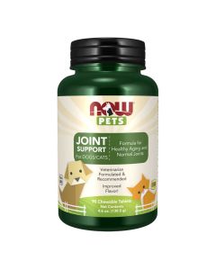 NOW PETS Joint Support for Dogs and Cats 90 Chewable Tablets