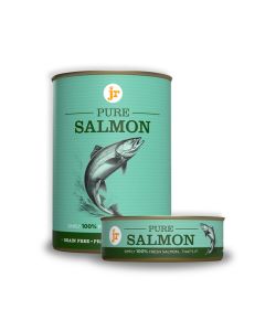 JR Pets Pure Salmon Topper 80g and 400g