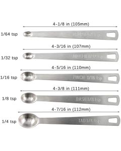 Measuring Spoons for Four Leaf Rover Supplements