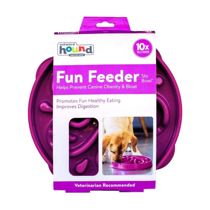 outward hound fun feeder interactive dog bowl