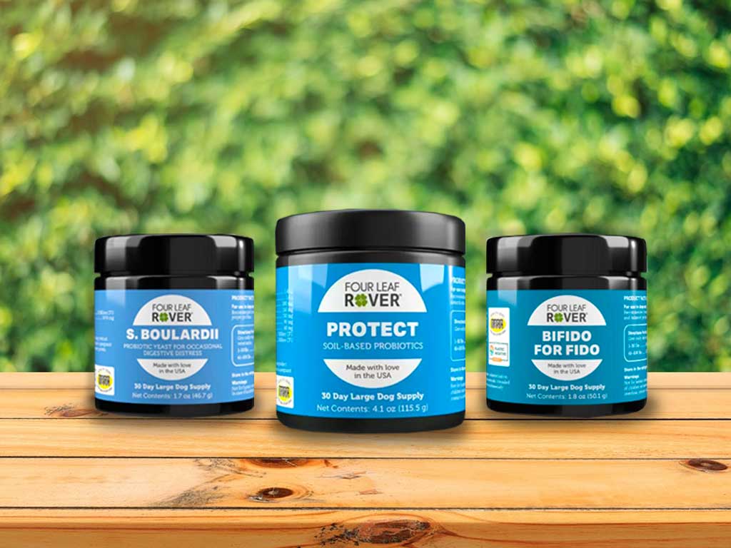 Four Leaf Rover probiotics for dogs