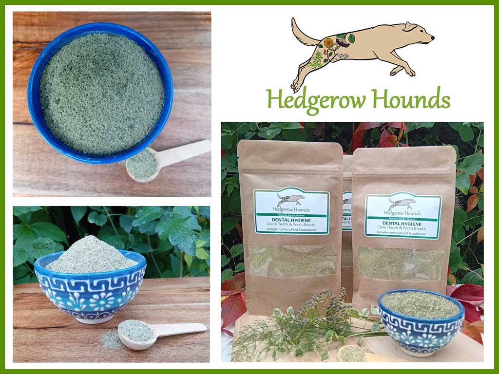 Hedgerow Hounds Dental Blend with image of product