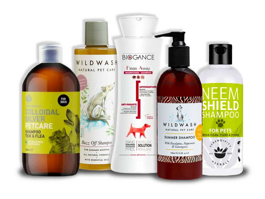 natural flea repellent dog shampoos